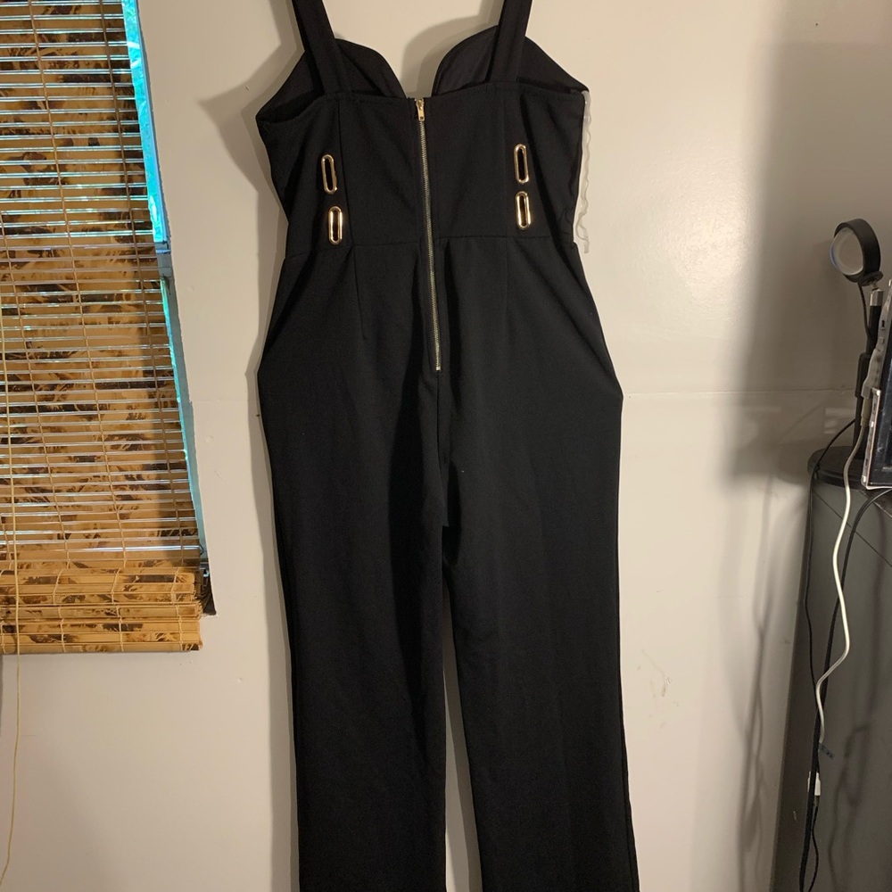 Entry Black Jumpsuit